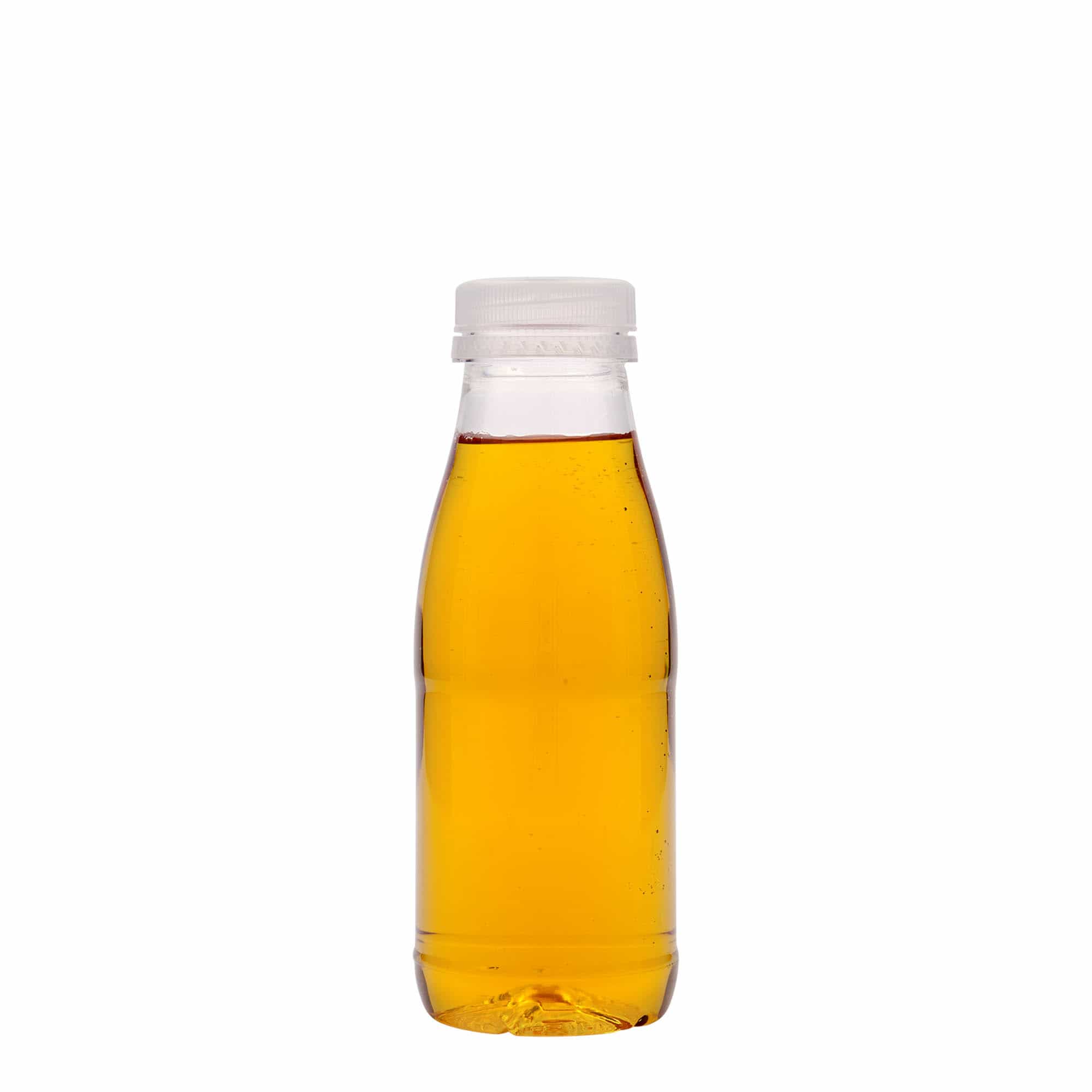 330 ml-es PET-palack 'Milk and Juice', műanyag, szájnyílás: 38 mm