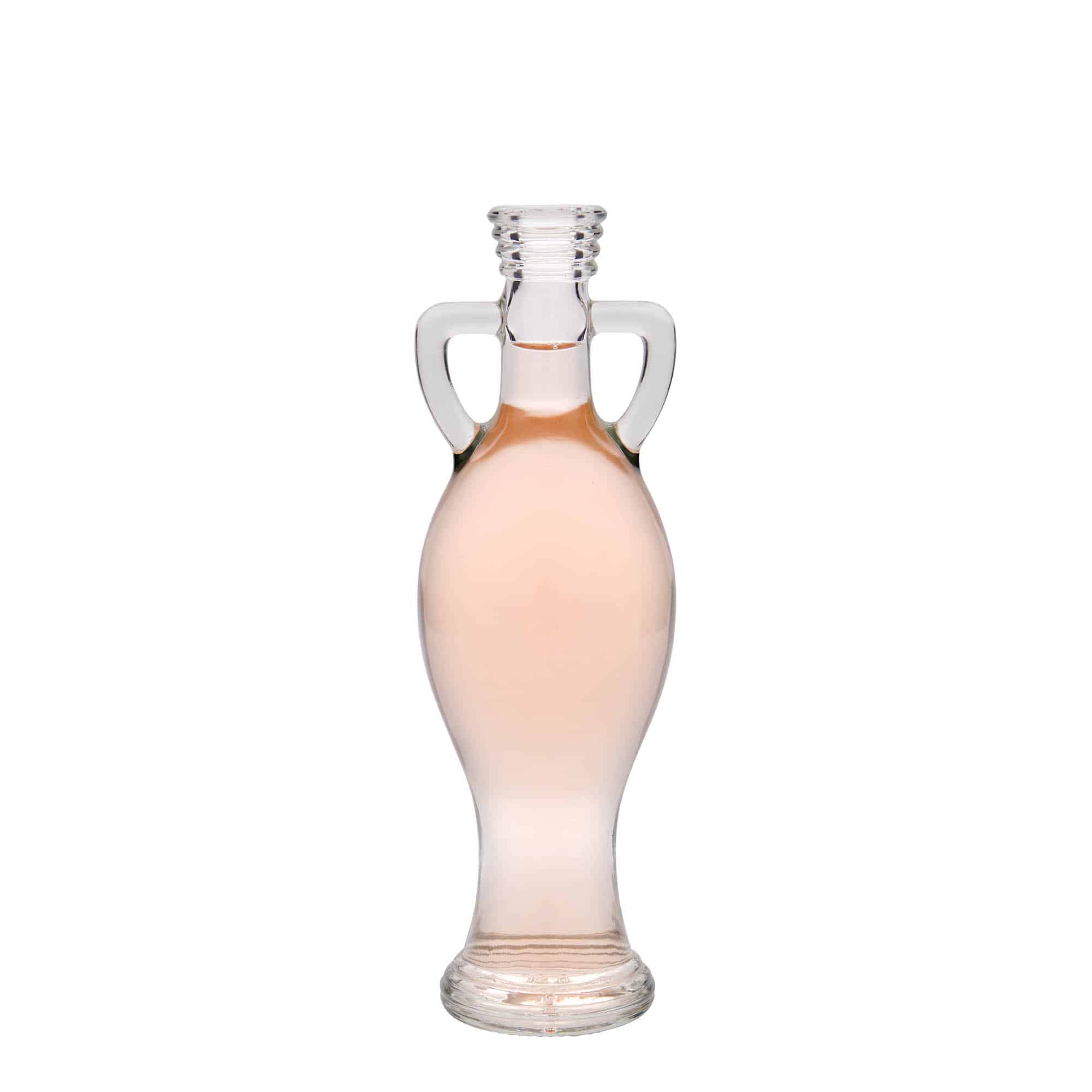 200 ml üvegpalack 'Amphore', nyak: parafa