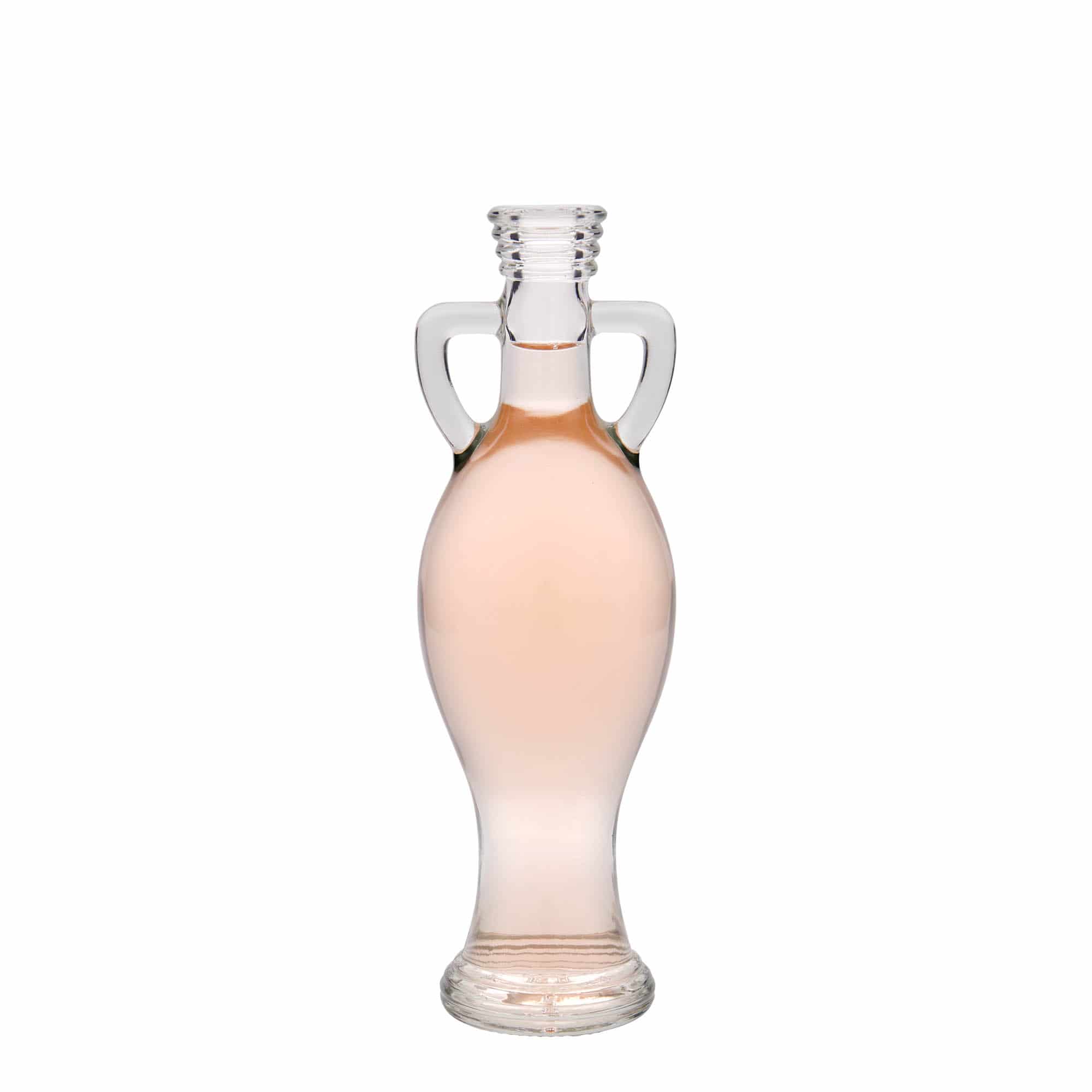 200 ml üvegpalack 'Amphore', nyak: parafa