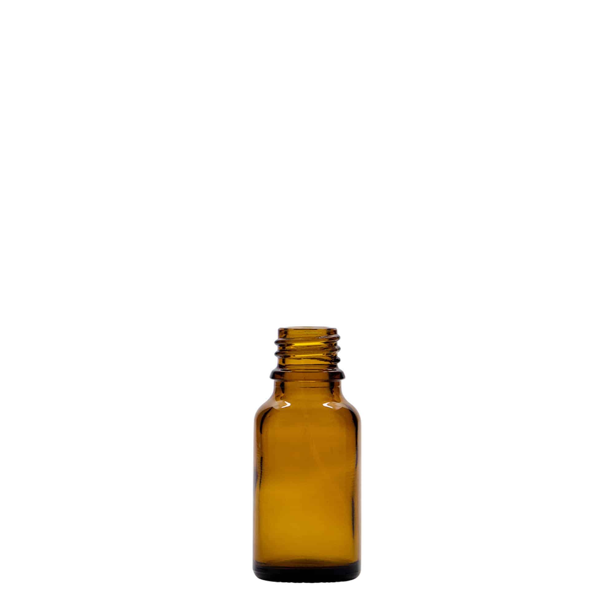 15 ml orvosi üveg, barna, nyílás: DIN 18