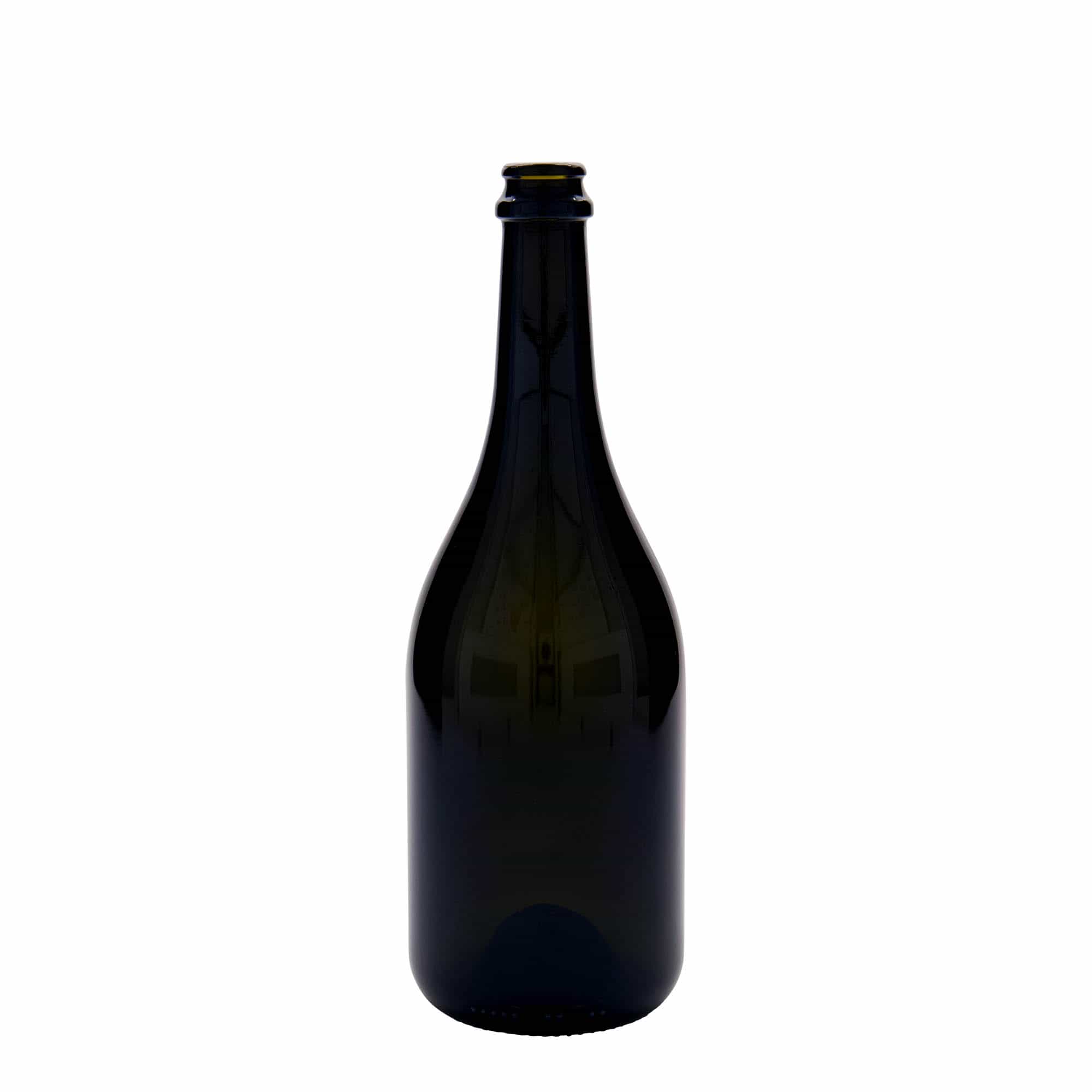750 ml-es sörösüveg 'Horta', üveg, antikzöld, szájnyílás: söröskupak 750 ml-es sörösüveg 'Horta', üveg, antikzöld, szájnyílás: söröskupak