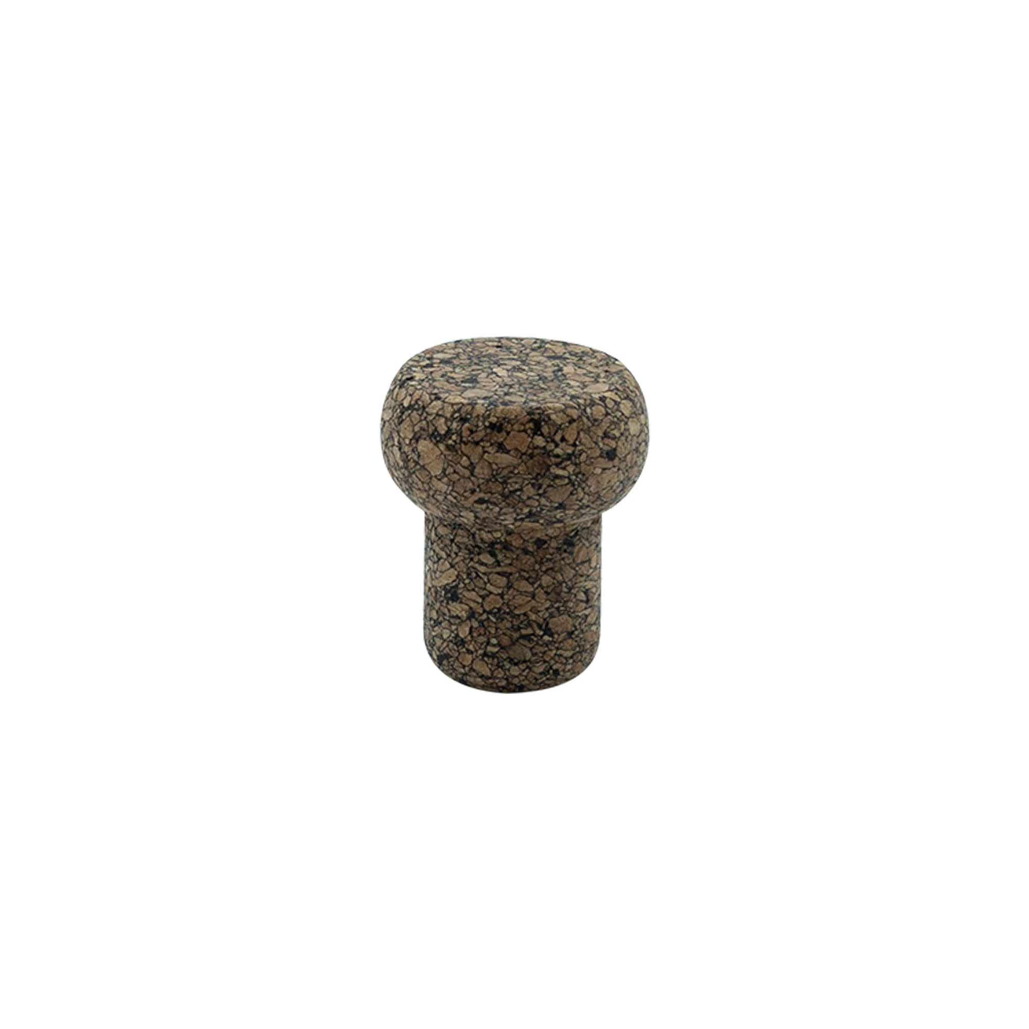 Fogantyú dugó 'Barrel' 19,5 mm, Corkcoal, szájnyíláshoz: parafából
