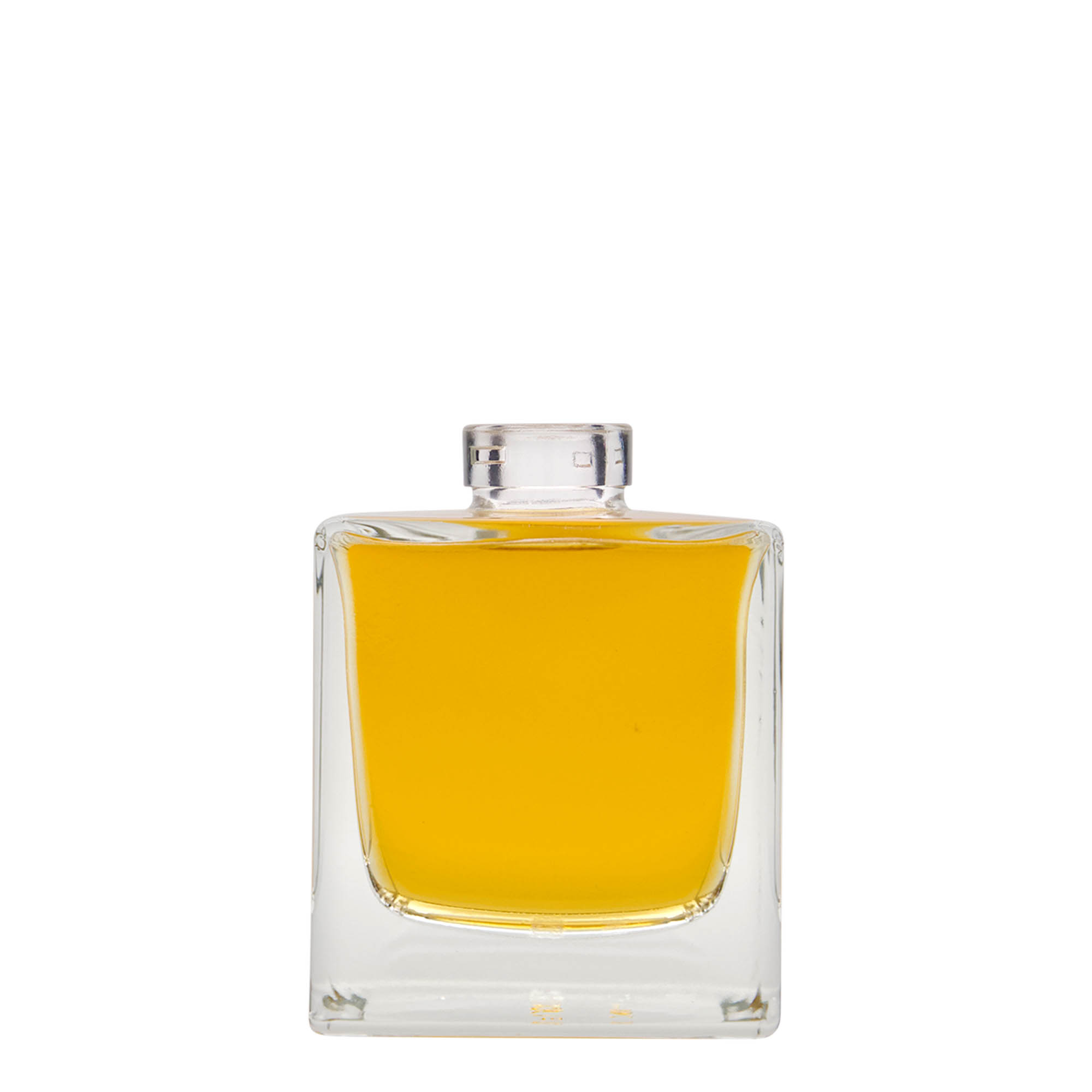 200 ml üvegpalack 'Cube', négyzet alakú, nyílás: parafa 200 ml üvegpalack 'Cube', négyzet alakú, nyílás: parafa
