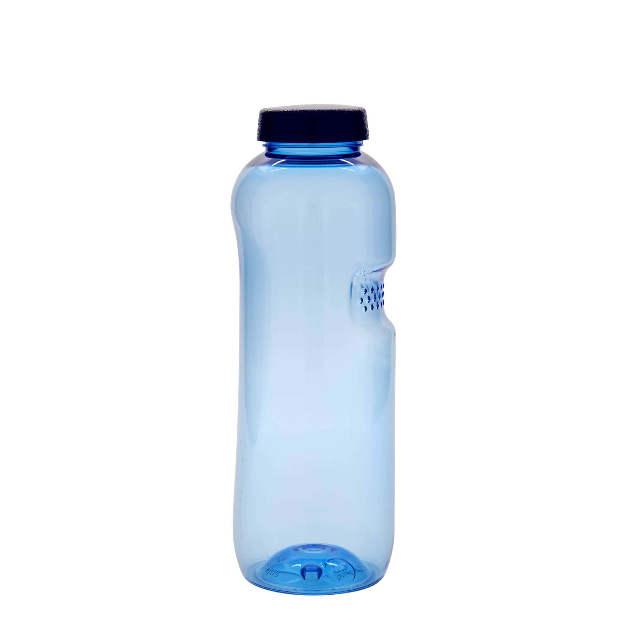750 ml PET ivópalack 'Kavodrink', műanyag, kék