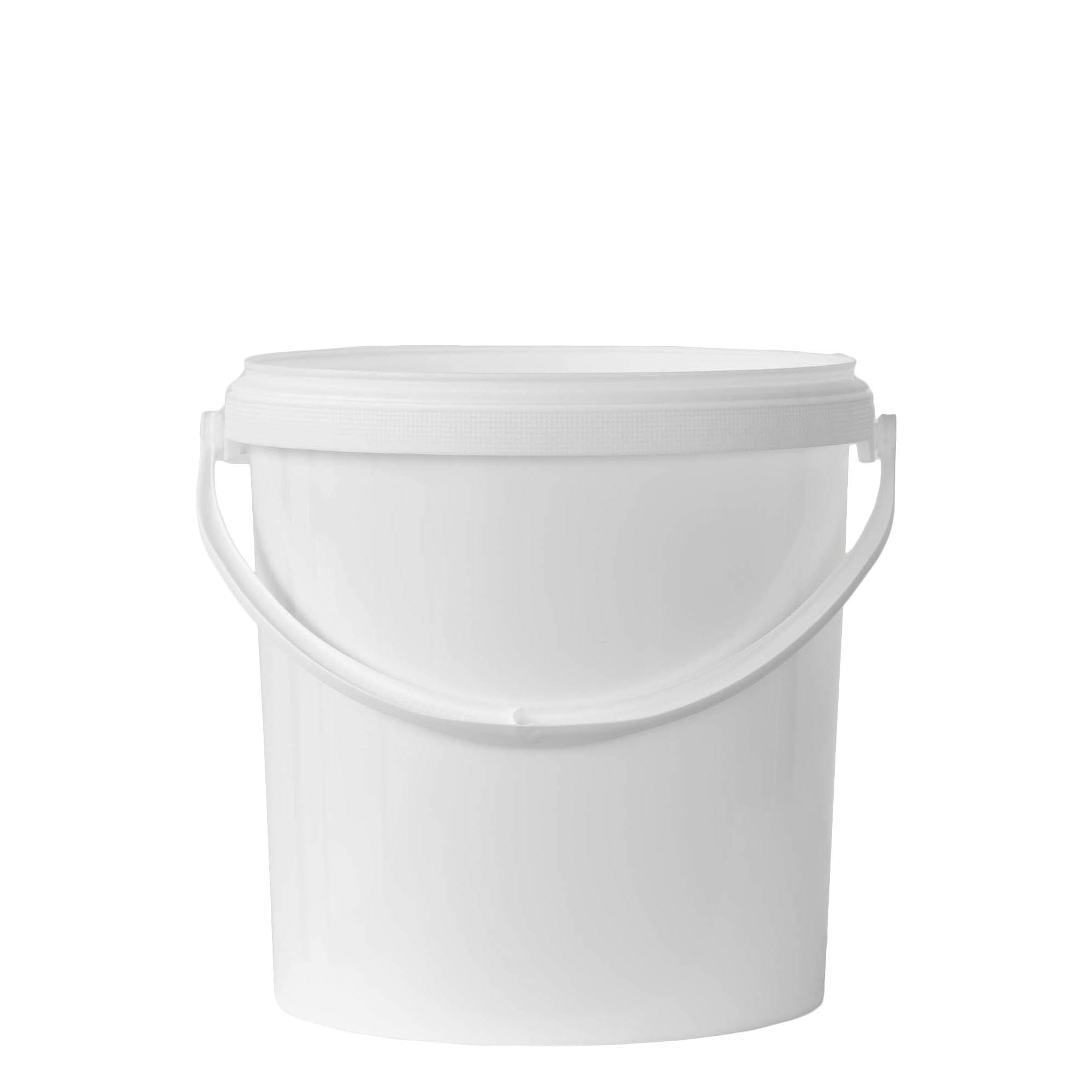 10 l vödör, PP-műanyag, fehér