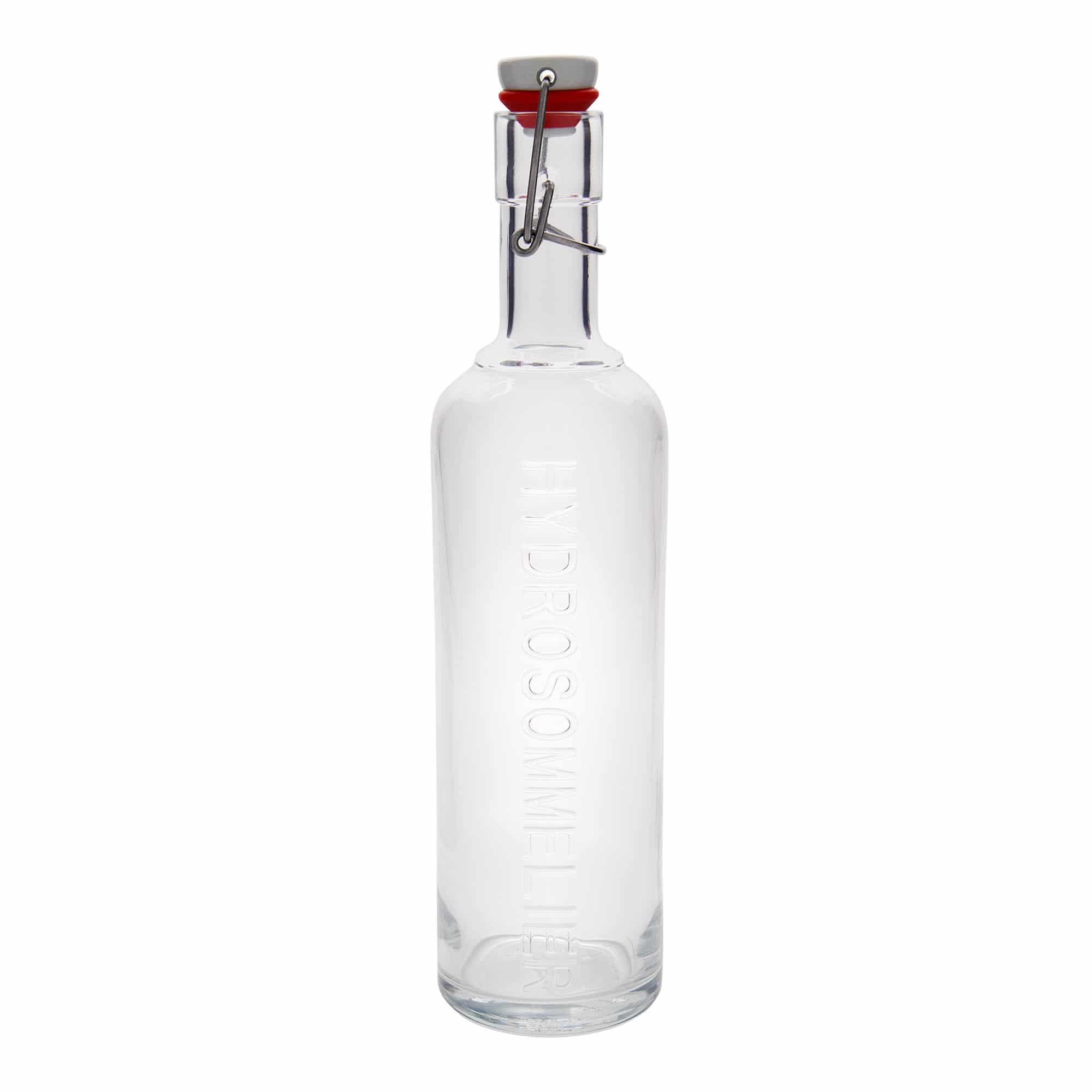 1000 ml-es üvegpalack 'Optima Hydrosommelier', szájnyílás: csatos zár
