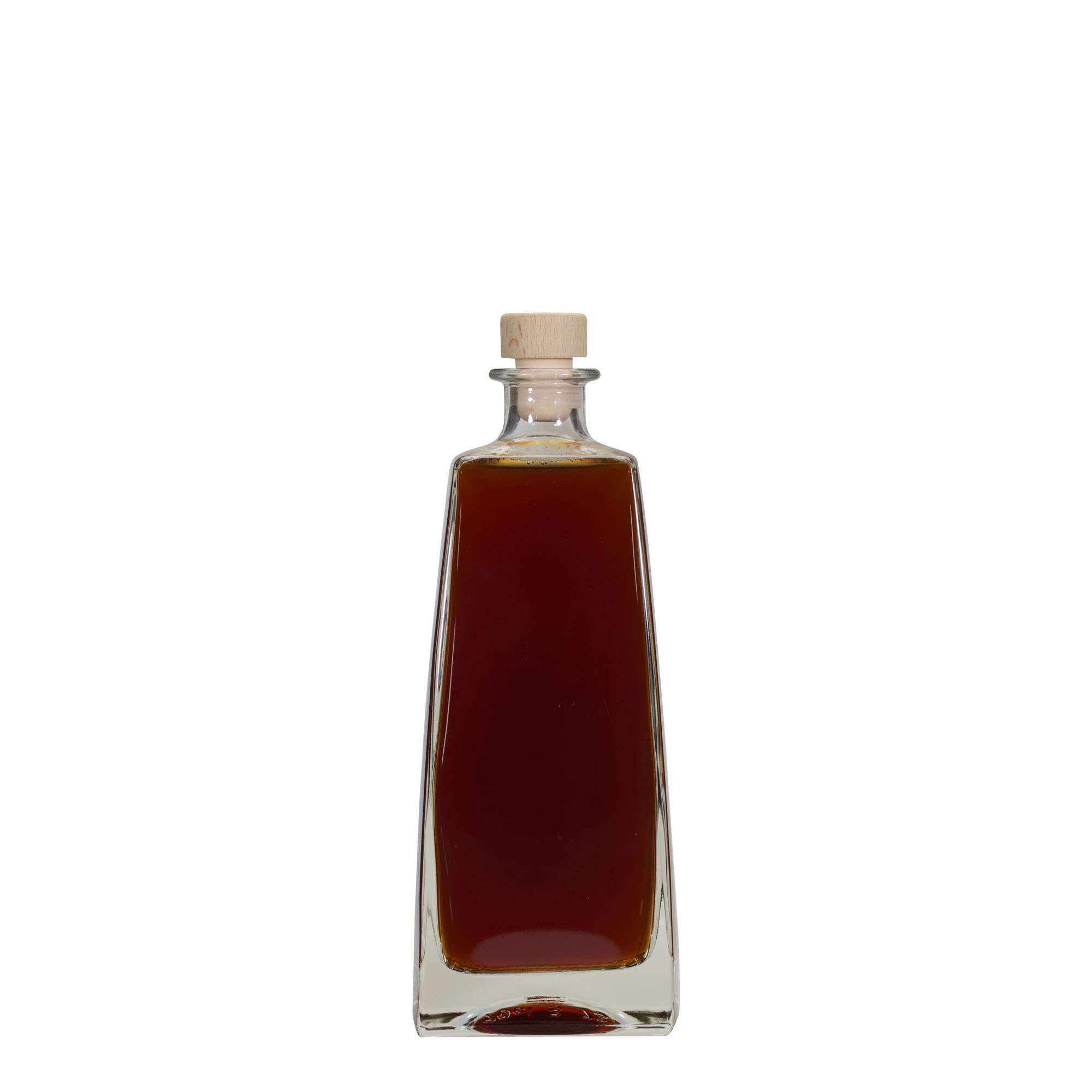 700 ml üveges palack 'Timmy', téglalap alakú, nyílás: parafa 700 ml üveges palack 'Timmy', téglalap alakú, nyílás: parafa
