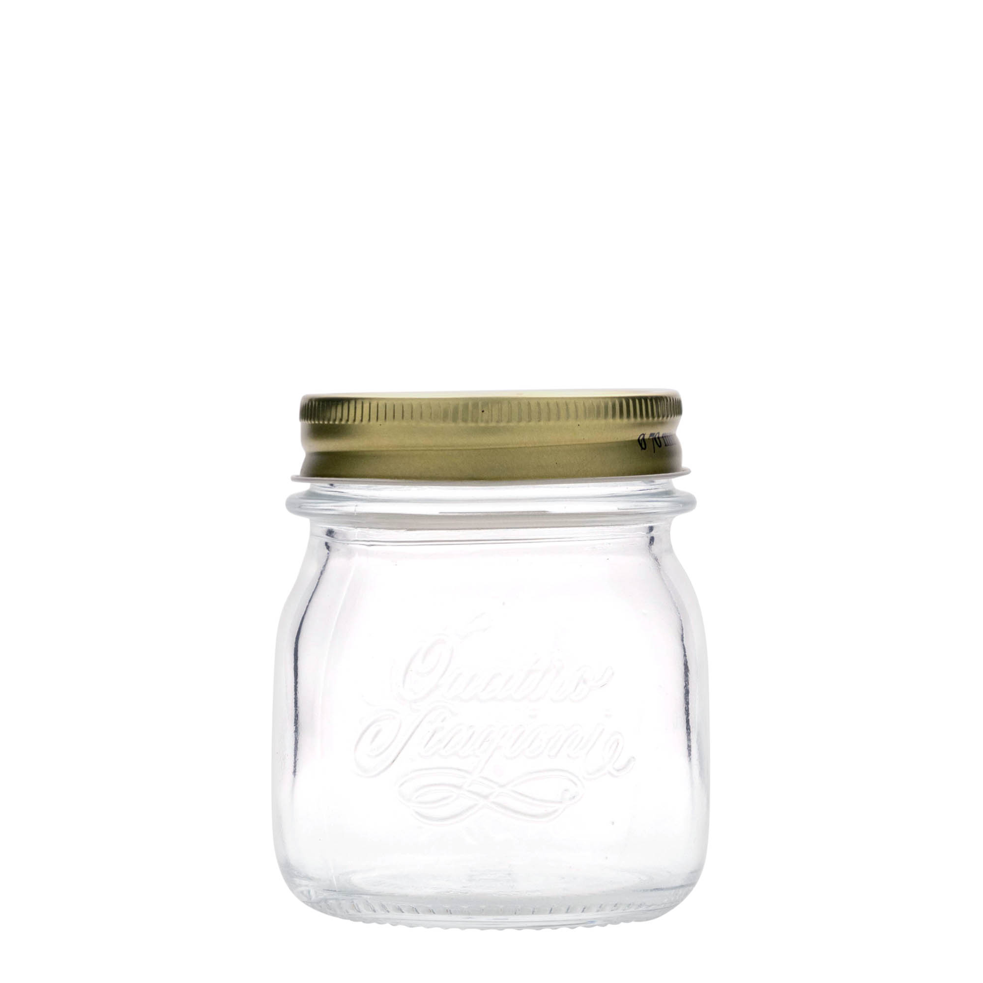 250 ml üveg 'Quattro Stagioni', nyílás: csavaros zárófedél 250 ml üveg 'Quattro Stagioni', nyílás: csavaros zárófedél