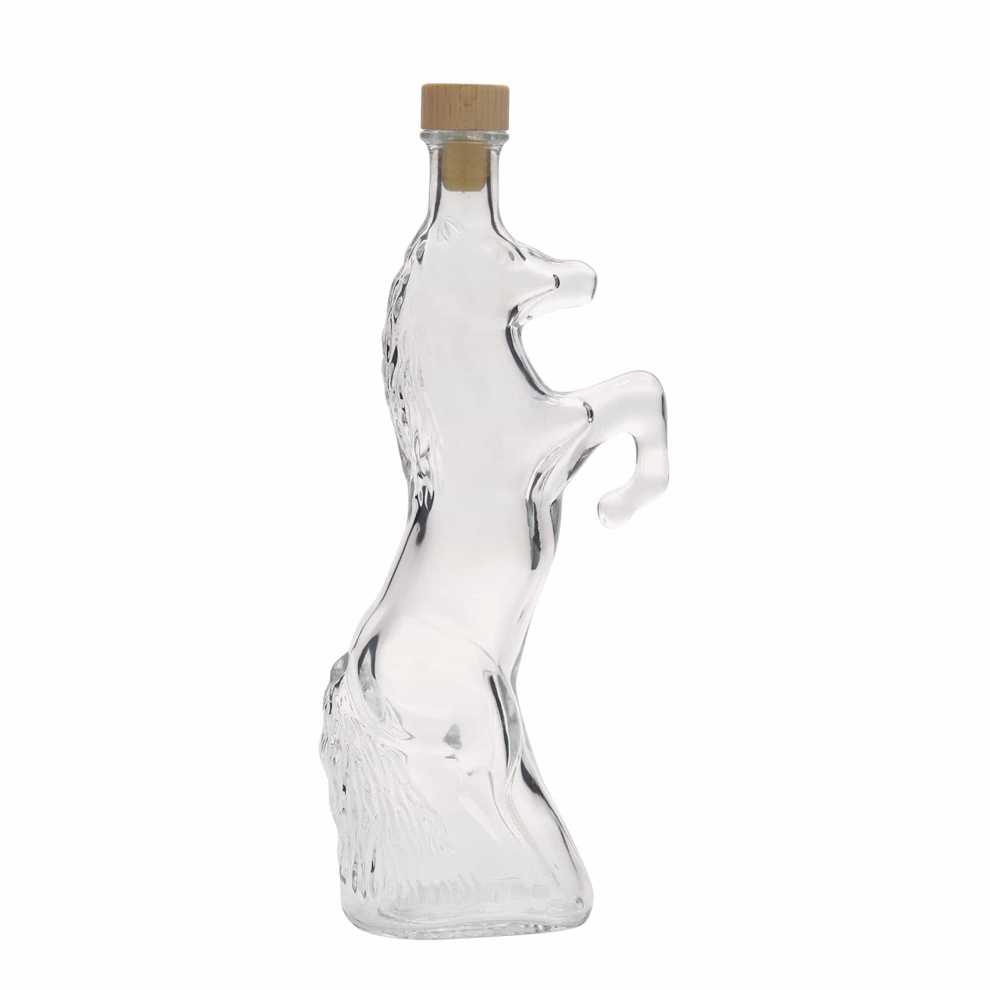 350 ml üvegpalack 'Wild Horse', nyak: parafa