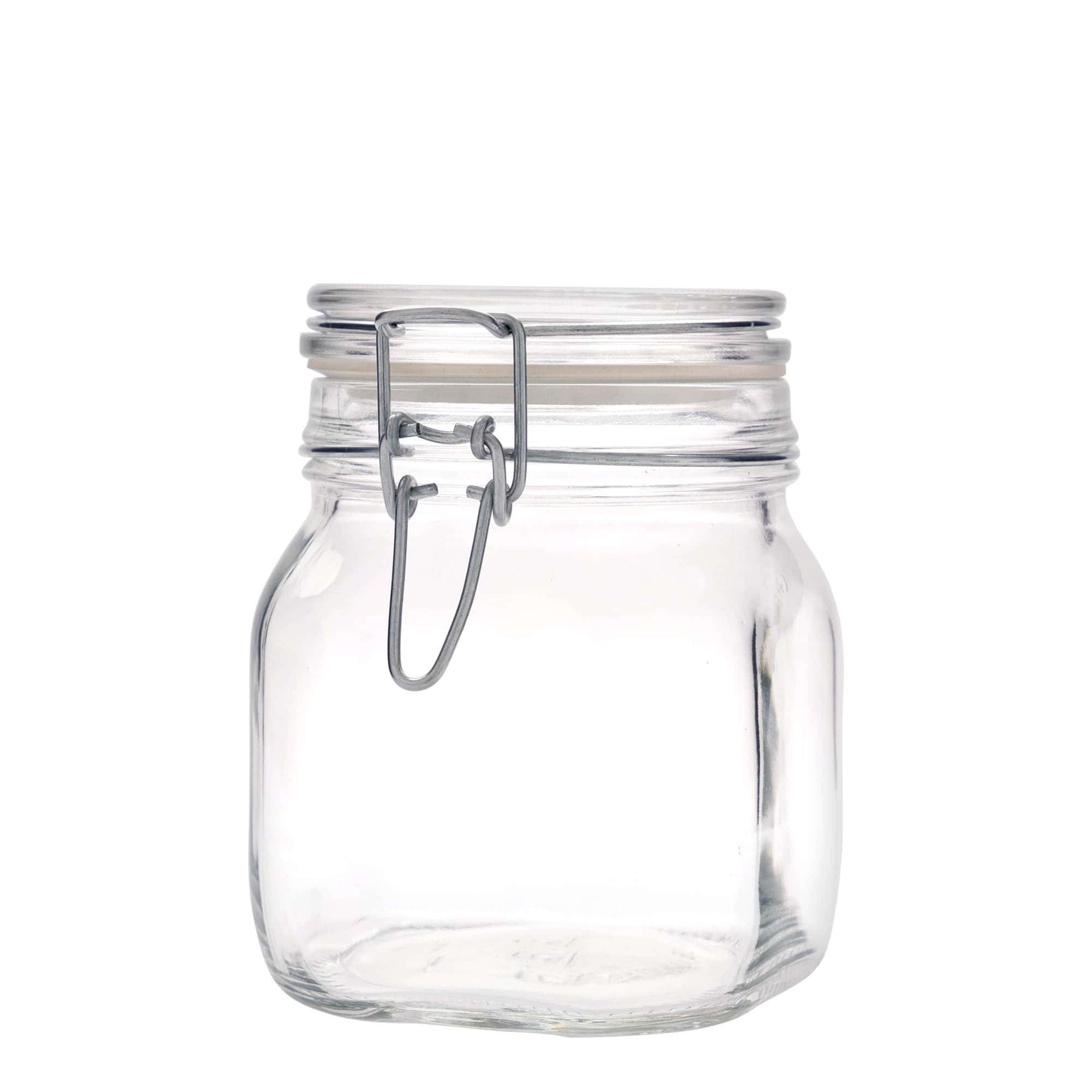 750 ml drótkapcsos üveg 'Fido', négyszögletes, nyílás: drótkapcsos zár 750 ml drótkapcsos üveg 'Fido', négyszögletes, nyílás: drótkapcsos zár
