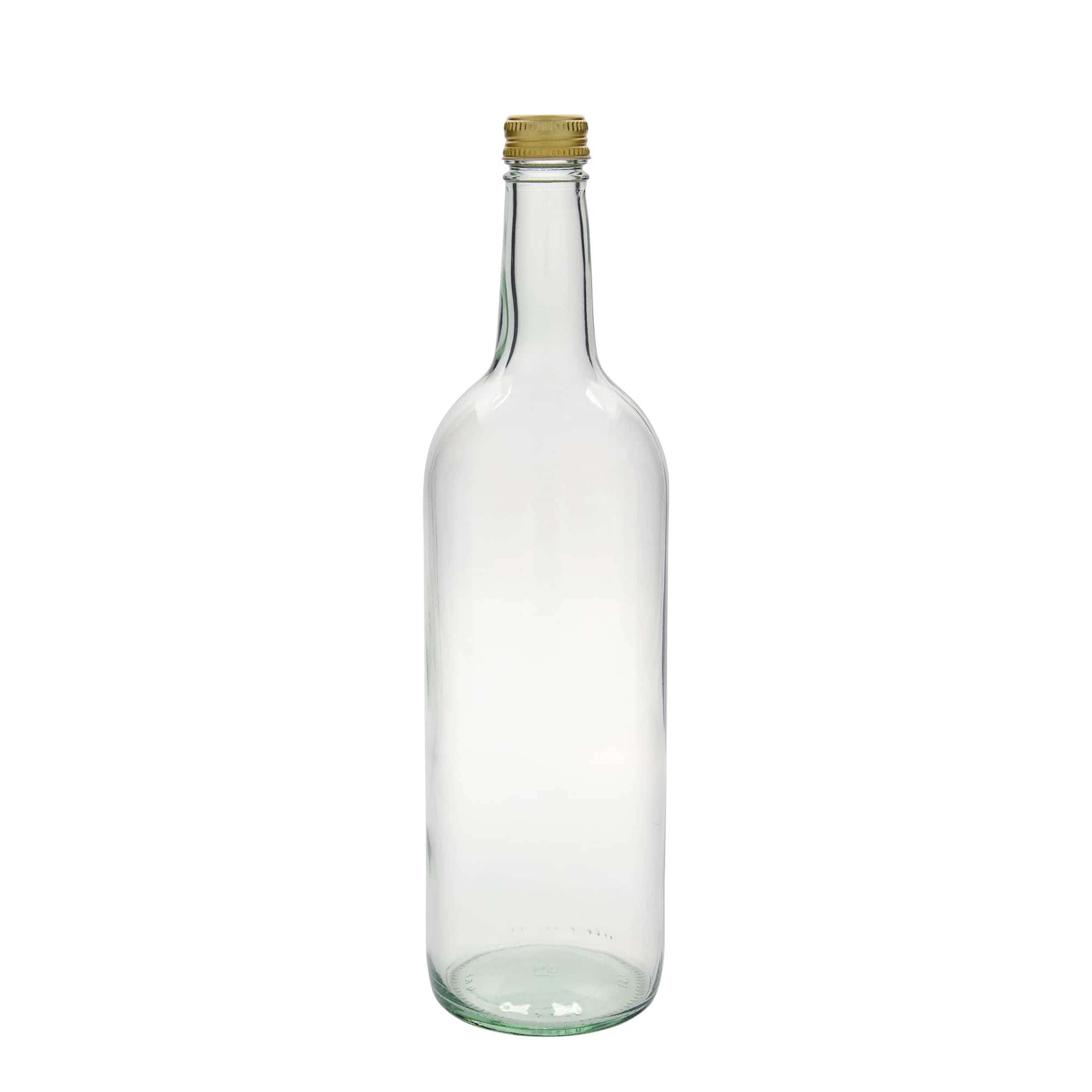 1.000 ml univerzális üvegpalack, nyak: PP 28